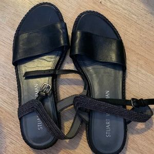 Stuart Weitzman Black Sandal